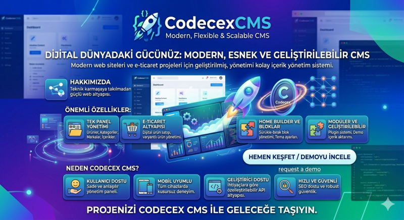 Codecex Cms Yazılım